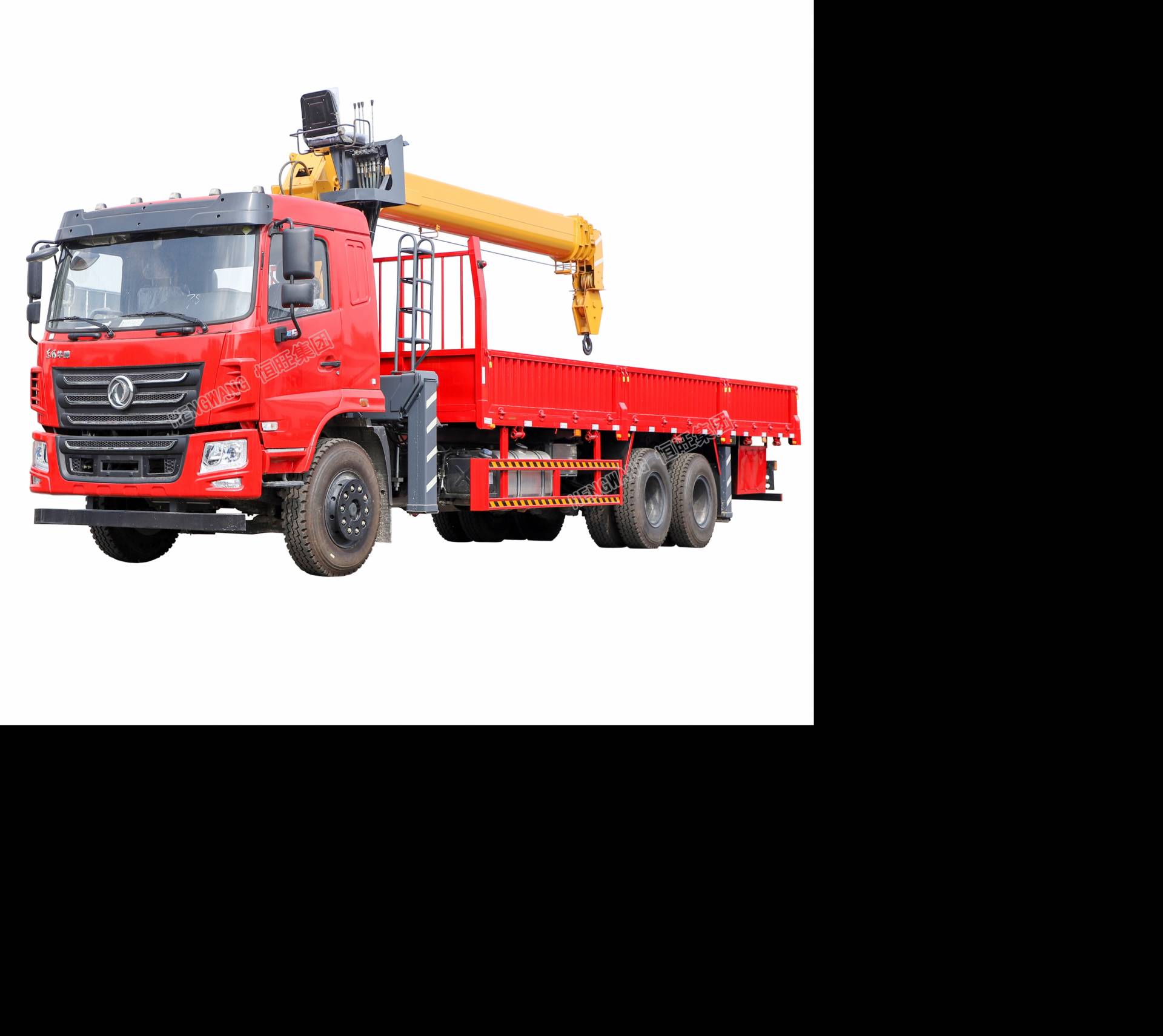 Chinese Cheap Moving Crane Mini Truck Mounted Crane With 4 Sections Telescopic Booms