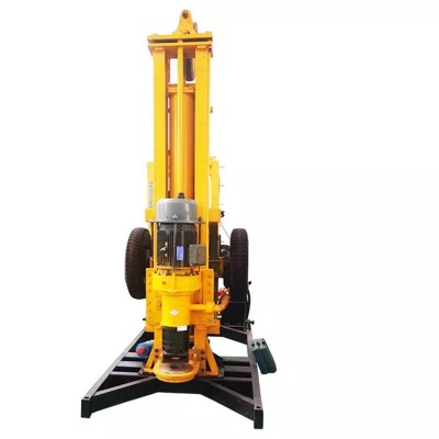 Pneumatic borehole water well drilling rig prices for sale