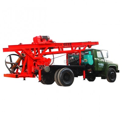 Ground borehole water well rotary drilling rig machine